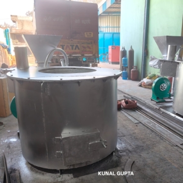Aluminium Melting Biomass Furnace Exporter in India